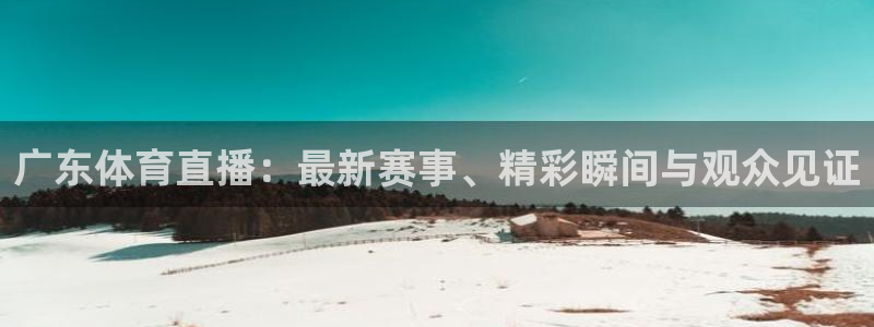 广东体育直播：最新赛事、精彩瞬间与观众见证
